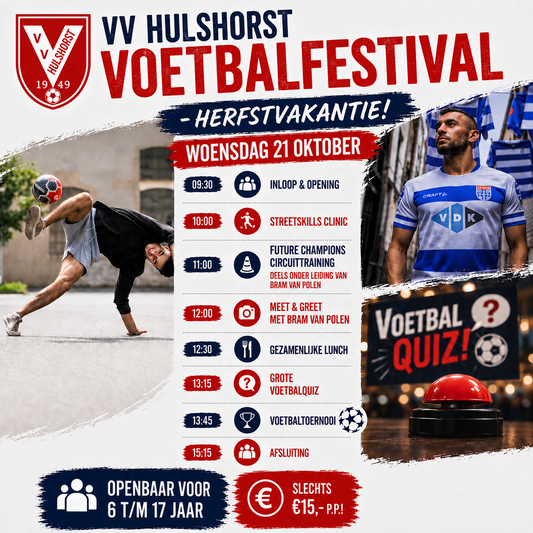 Voetbalfestival bij VV Hulshorst